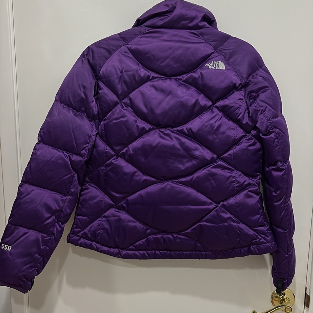Purple Small Women’s Puffer Quilted Jacket, The North Face